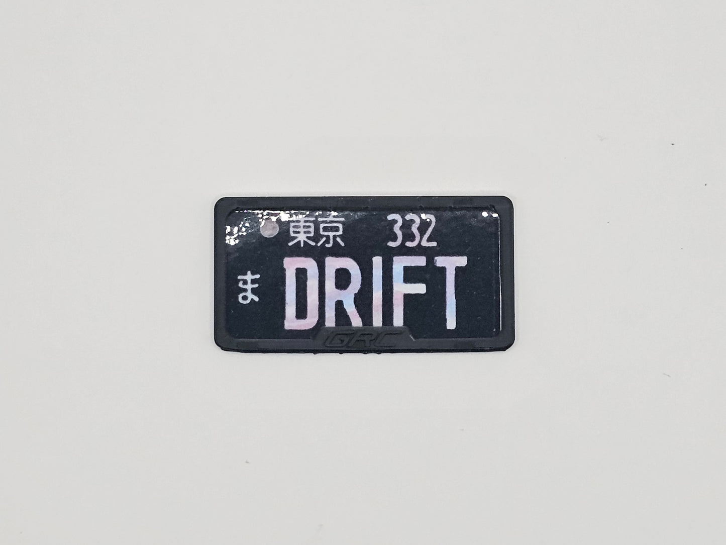 1-10 Scale Registration Plate