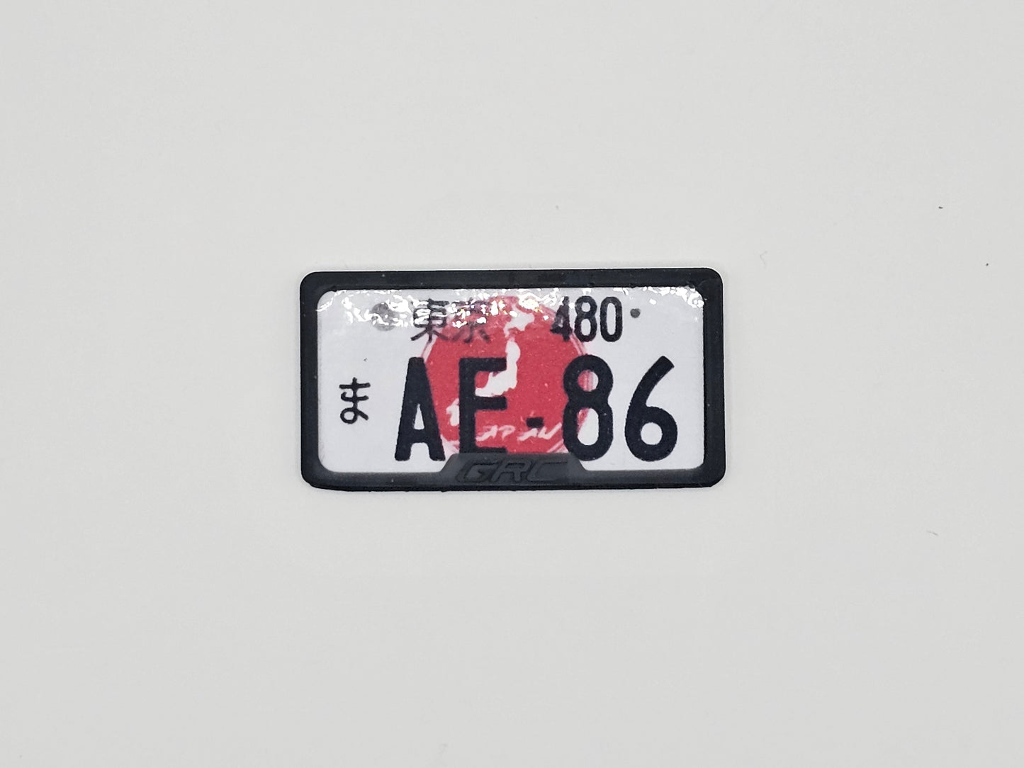 1-10 Scale Registration Plate