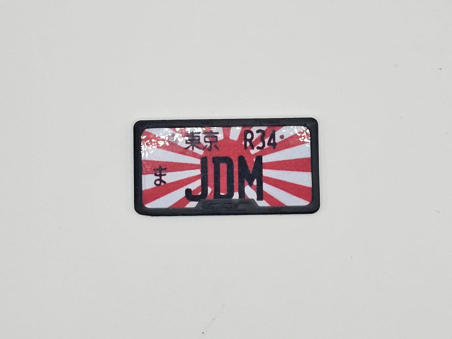 1-10 Scale Registration Plate