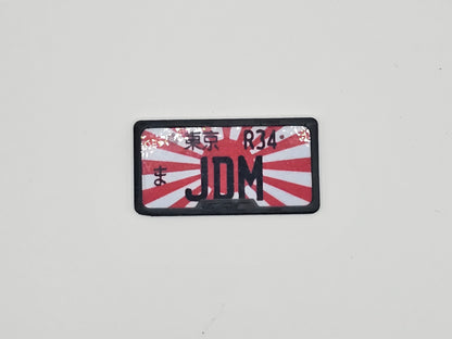1-10 Scale Registration Plate