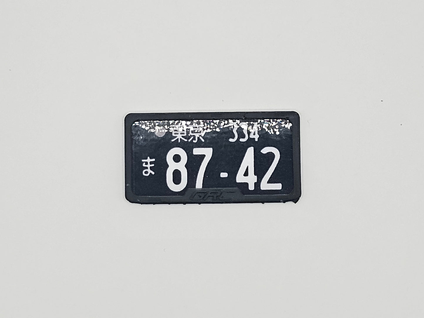 1-10 Scale Registration Plate