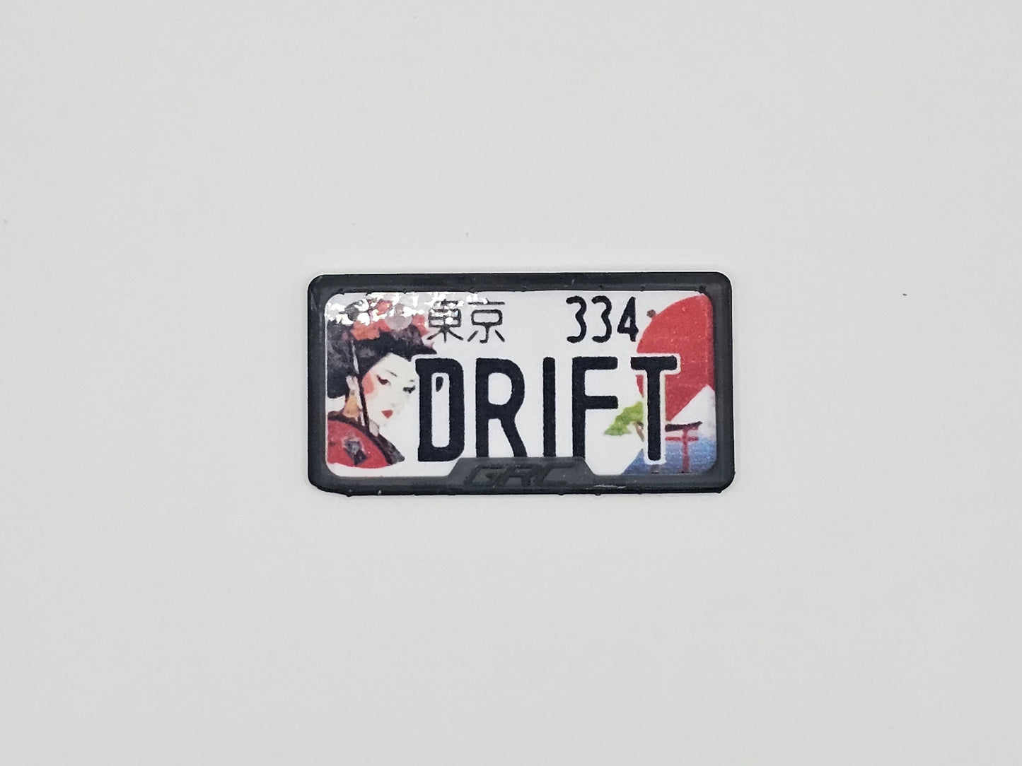 1-10 Scale Registration Plate