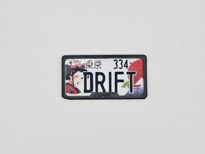 1-10 Scale Registration Plate
