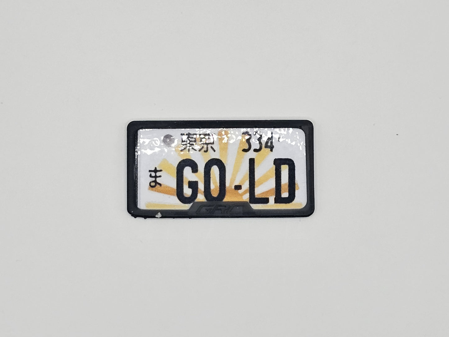 1-10 Scale Registration Plate