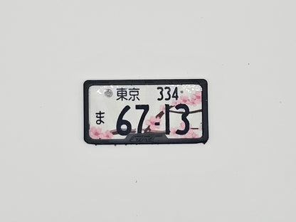 1-10 Scale Registration Plate
