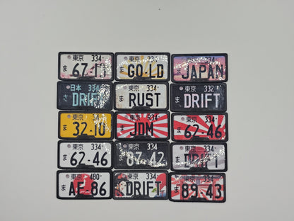 1-10 Scale Registration Plate