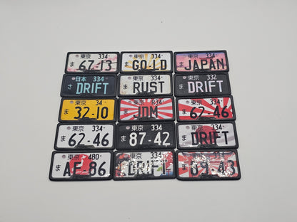 1-10 Scale Registration Plate